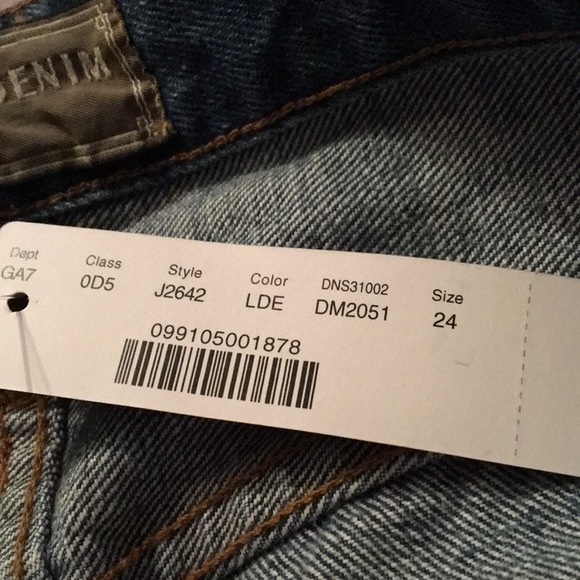 j.Crew POINT SUR DENIM CALIFORNIA Jeans Sz 24 NWT - Picture 14 of 14